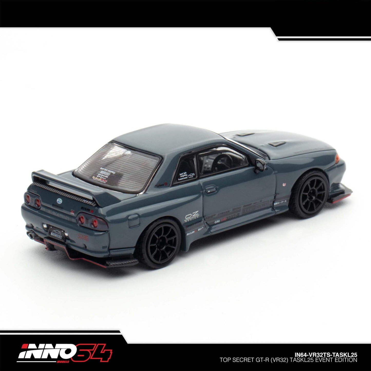 INNO64 - Nissan Skyline Top Secret GT-R (VR32) Grey | 2025 Tokyo Auto Salon