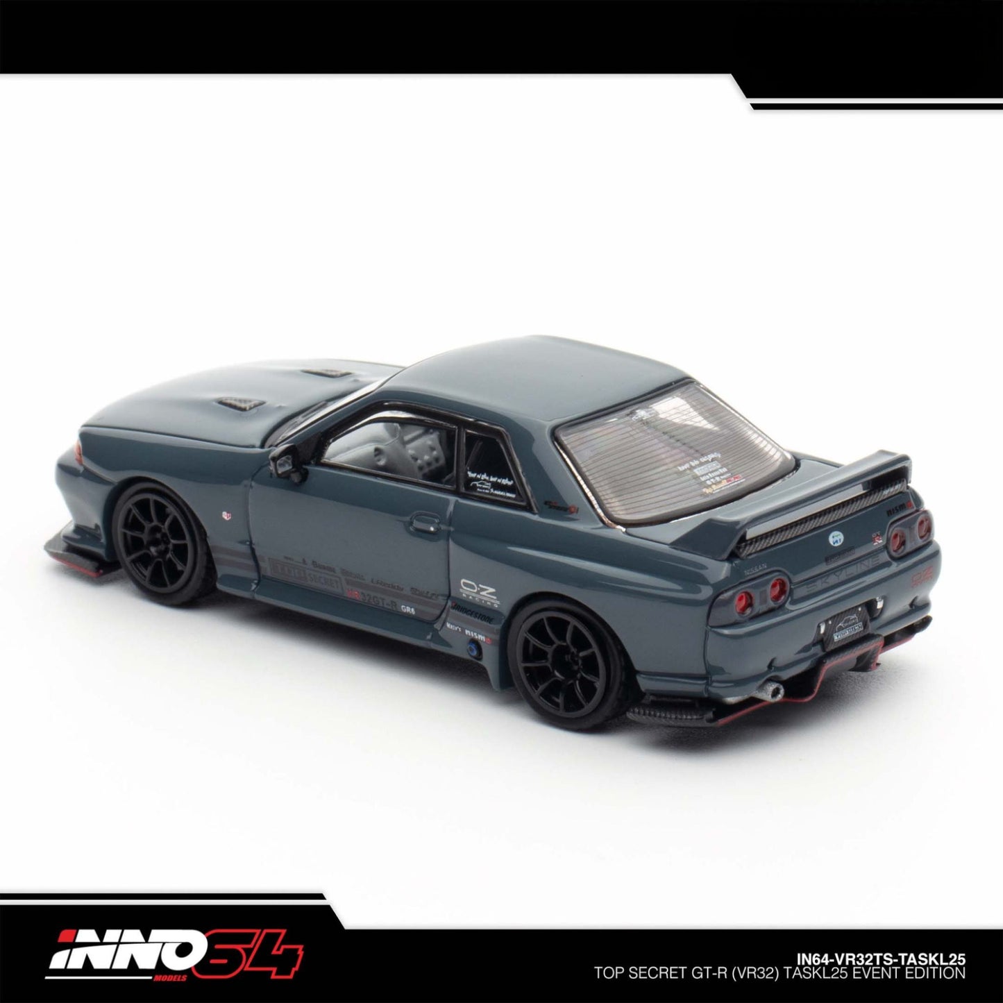 INNO64 - Nissan Skyline Top Secret GT-R (VR32) Grey | 2025 Tokyo Auto Salon