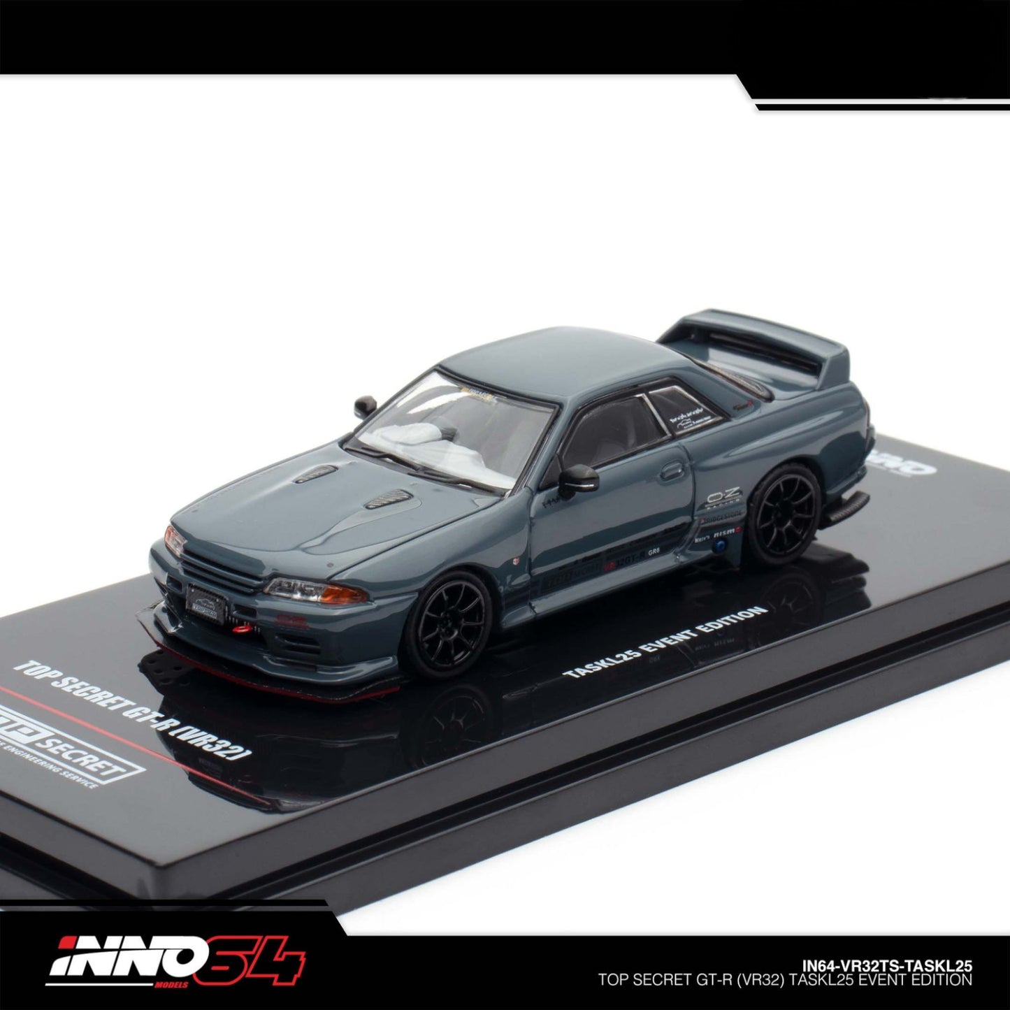 INNO64 - Nissan Skyline Top Secret GT-R (VR32) Grey | 2025 Tokyo Auto Salon