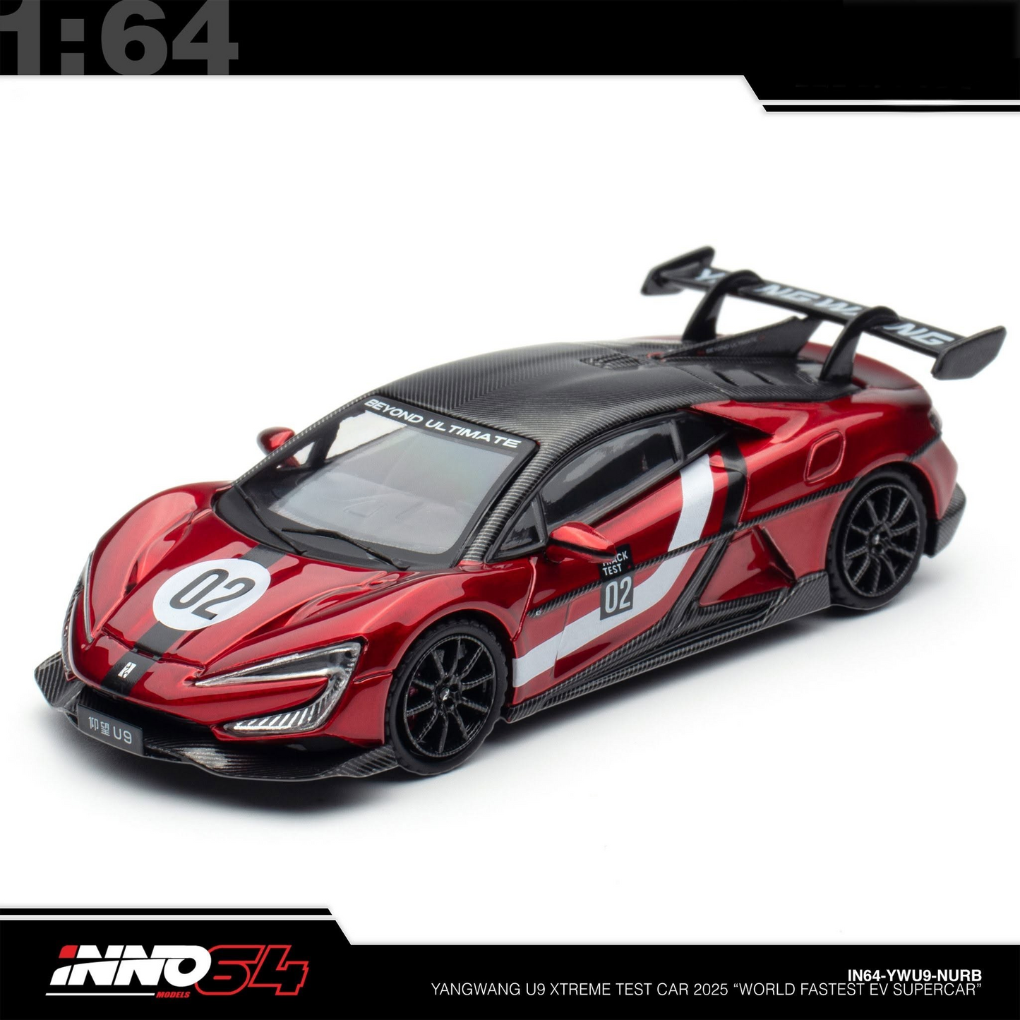 INNO64 - Pre-Order - YANGWANG U9 SUPERCAR - IN64-YWU9-NURB