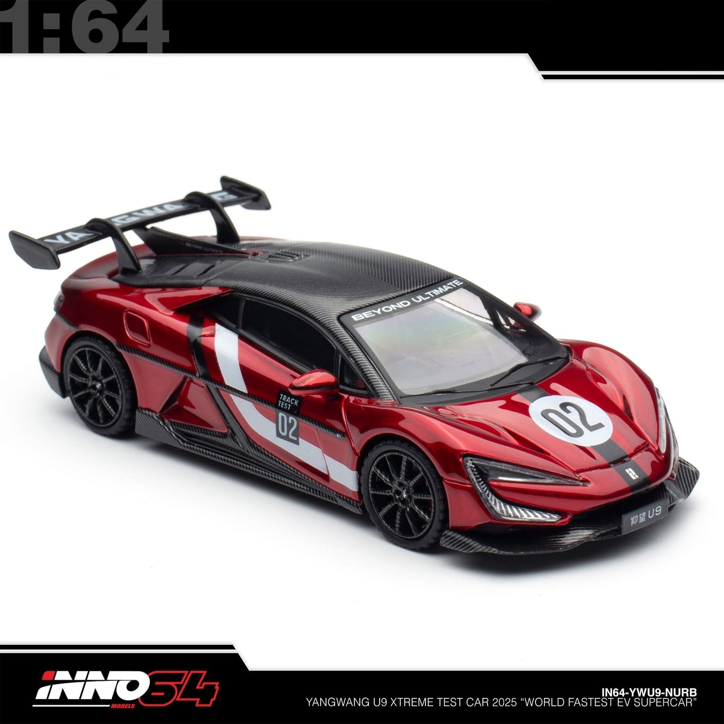 INNO64 - Pre-Order - YANGWANG U9 SUPERCAR - IN64-YWU9-NURB