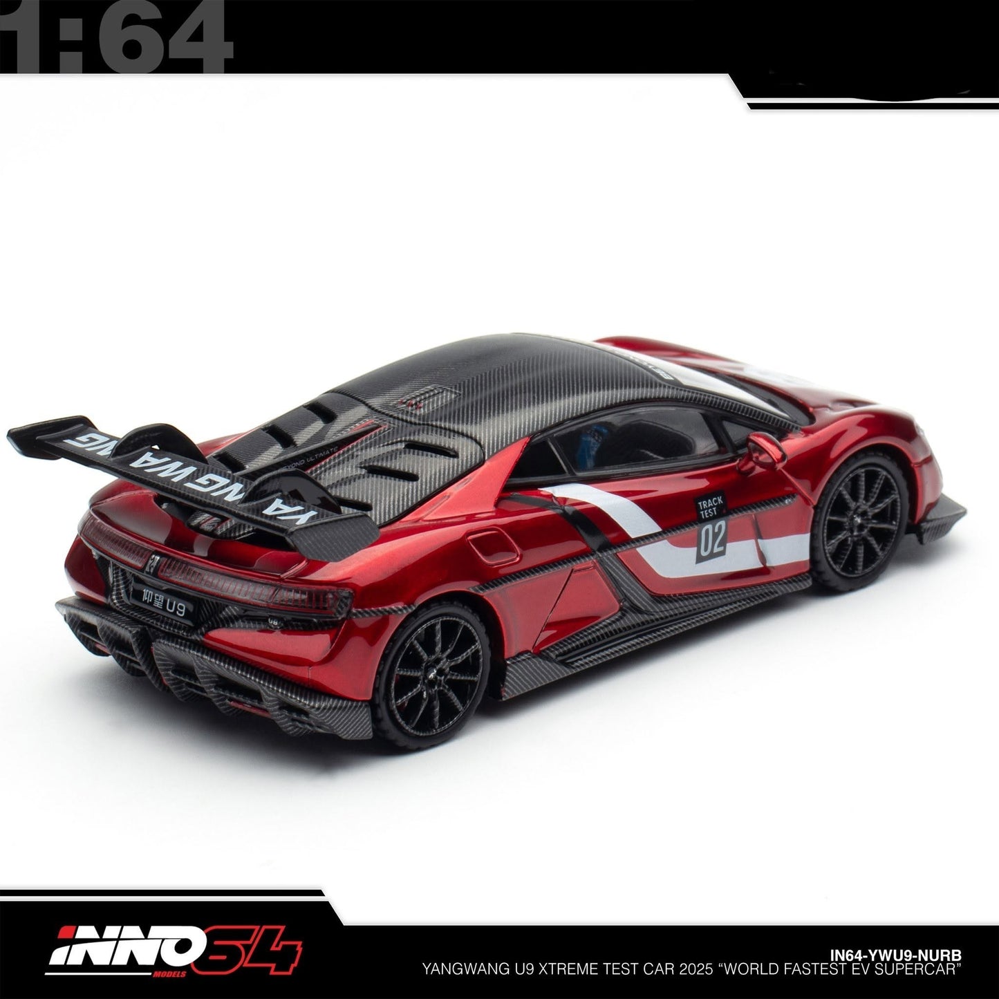 INNO64 - Pre-Order - YANGWANG U9 SUPERCAR - IN64-YWU9-NURB