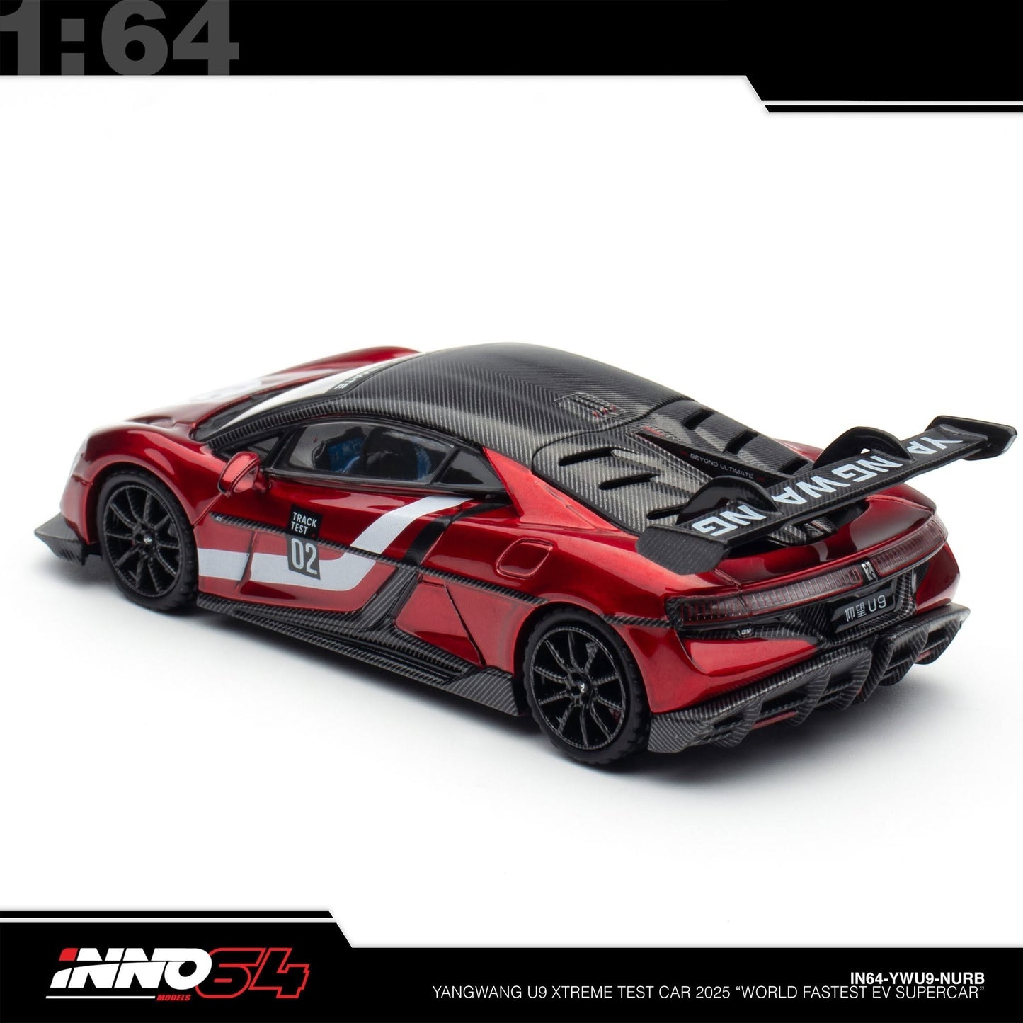 INNO64 - Pre-Order - YANGWANG U9 SUPERCAR - IN64-YWU9-NURB