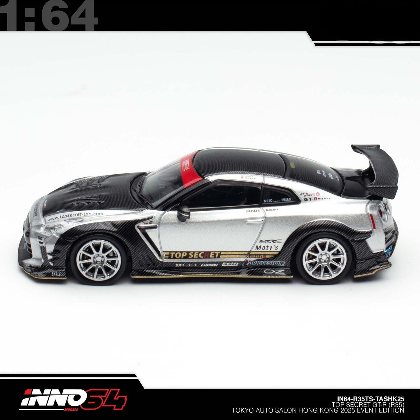 INNO64 - Top Secret Nissan GT-R (R35) Tokyo Auto Salon Hong Kong 2025 - IN64-R35TS-TASHK25