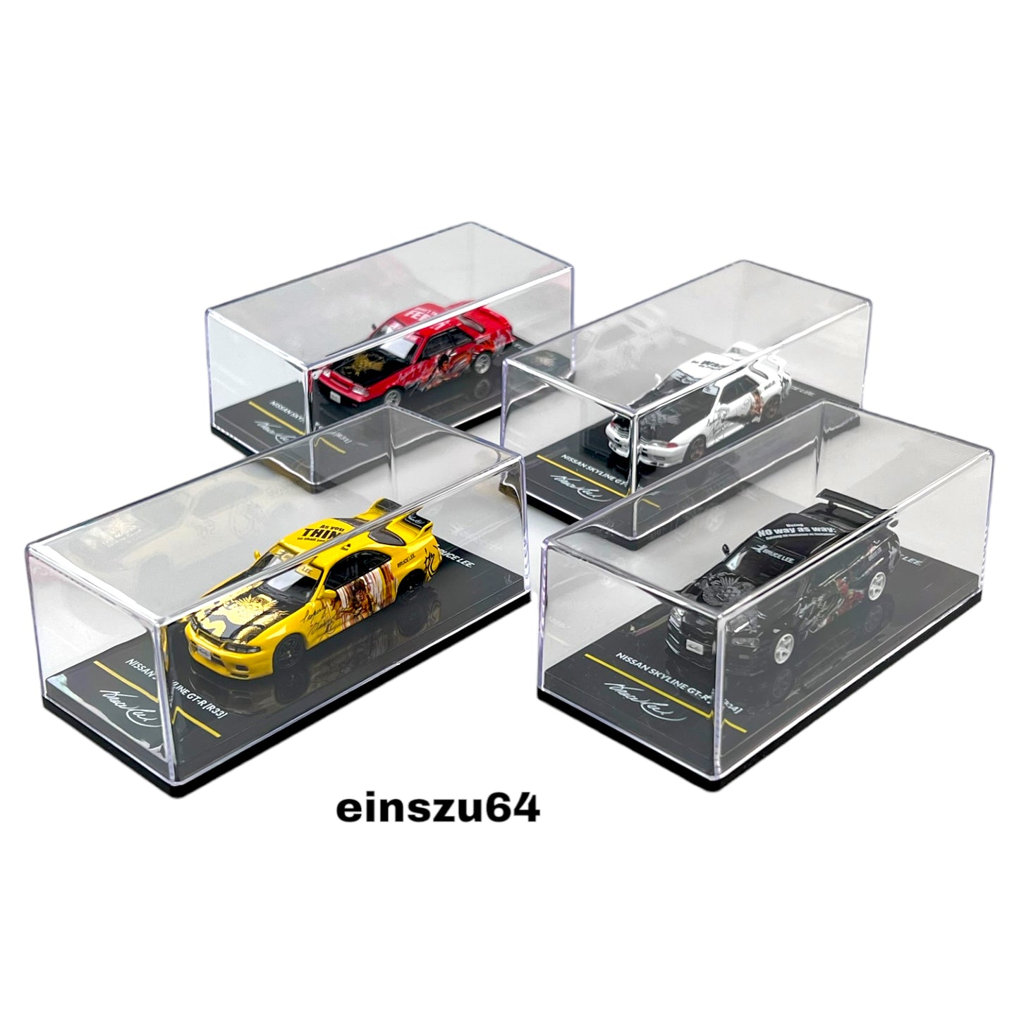 INNO64 - *Bruce Lee 50th Anniversary* Nissan Skyline - Komplettset - OVP