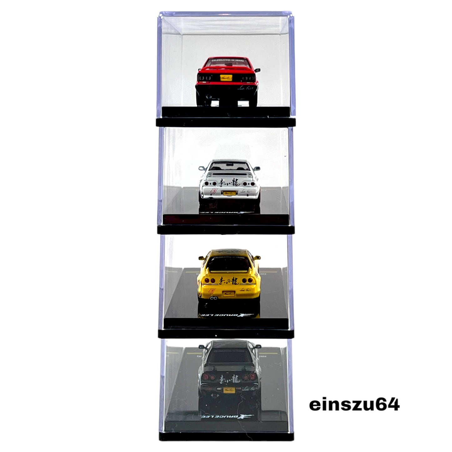 INNO64 - *Bruce Lee 50th Anniversary* Nissan Skyline - Komplettset - OVP