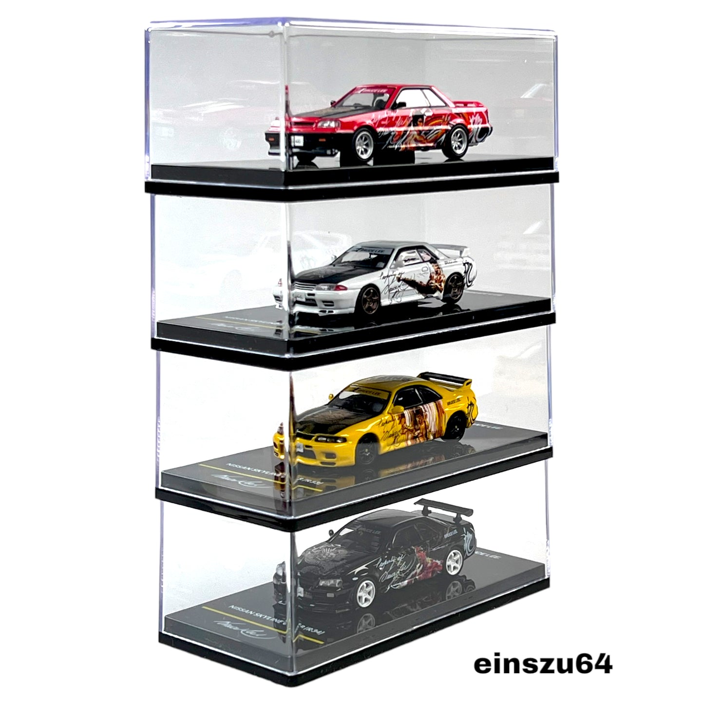 INNO64 - *Bruce Lee 50th Anniversary* Nissan Skyline - Komplettset - OVP