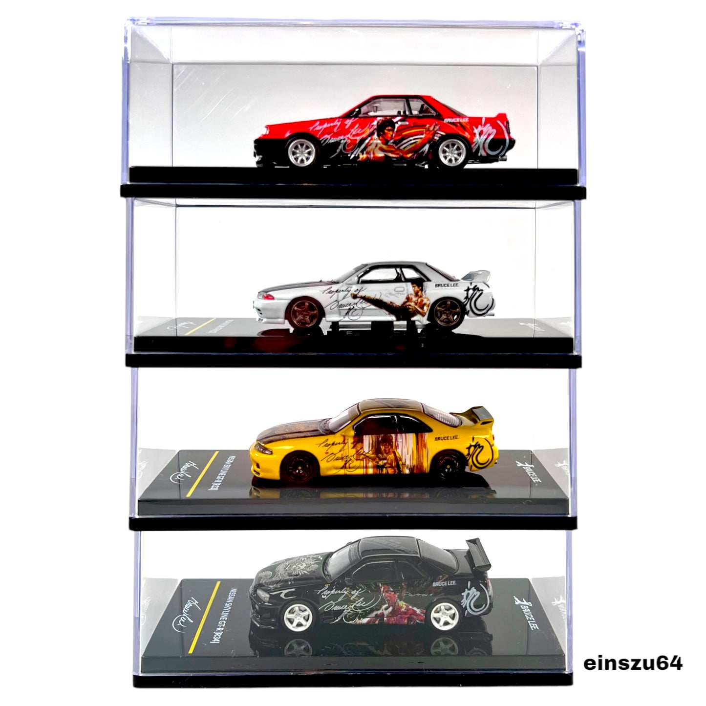 INNO64 - *Bruce Lee 50th Anniversary* Nissan Skyline - Komplettset - OVP