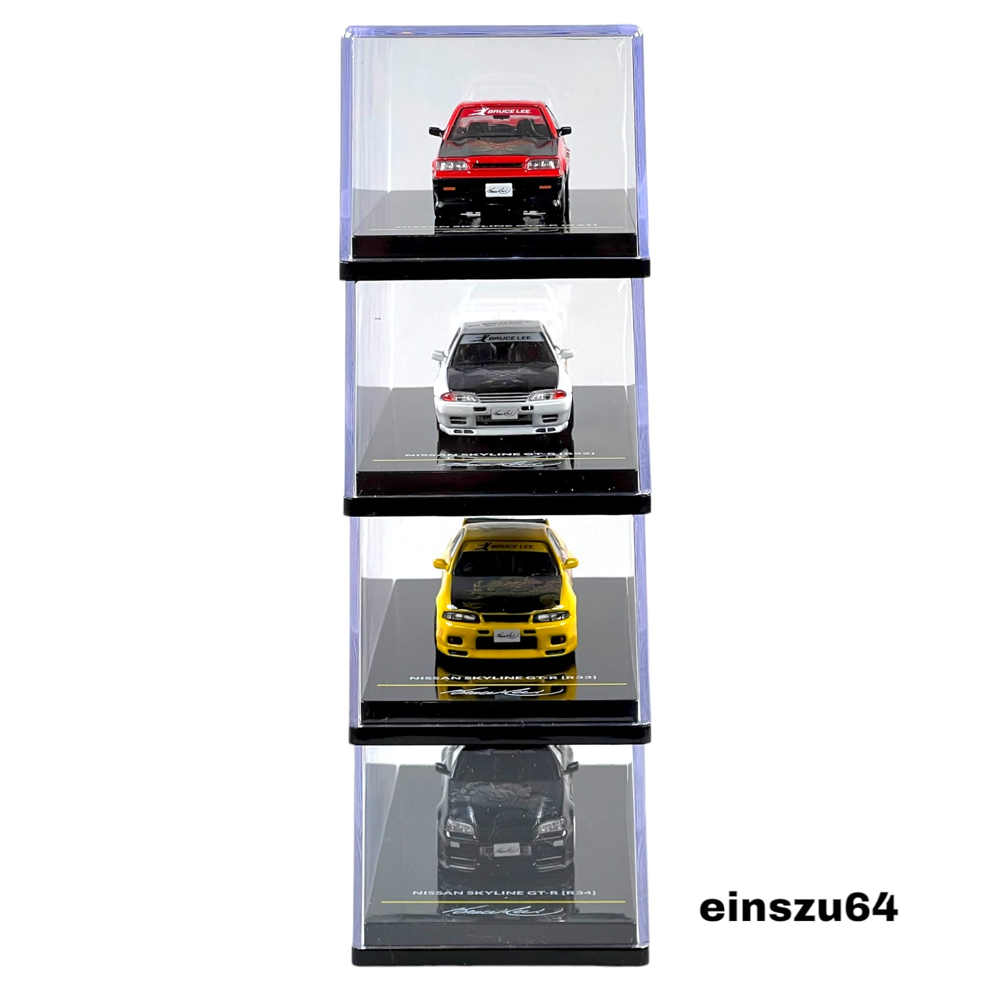 INNO64 - *Bruce Lee 50th Anniversary* Nissan Skyline - Komplettset - OVP