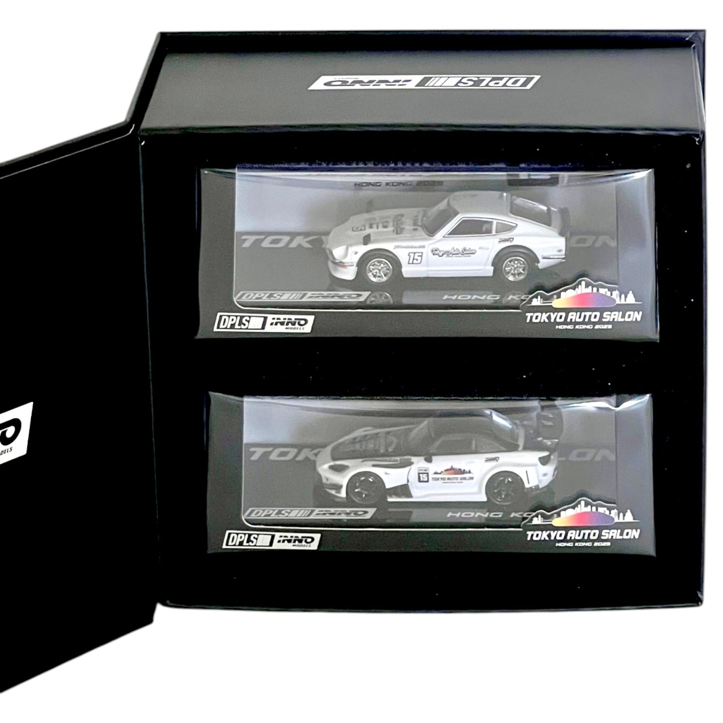 INNO64 x DPLS - Honda S2000 & Nissan Fairlady Boxset - Tokyo Auto Salon 2025 - IN64-DPLS-TASHK-BOXSET