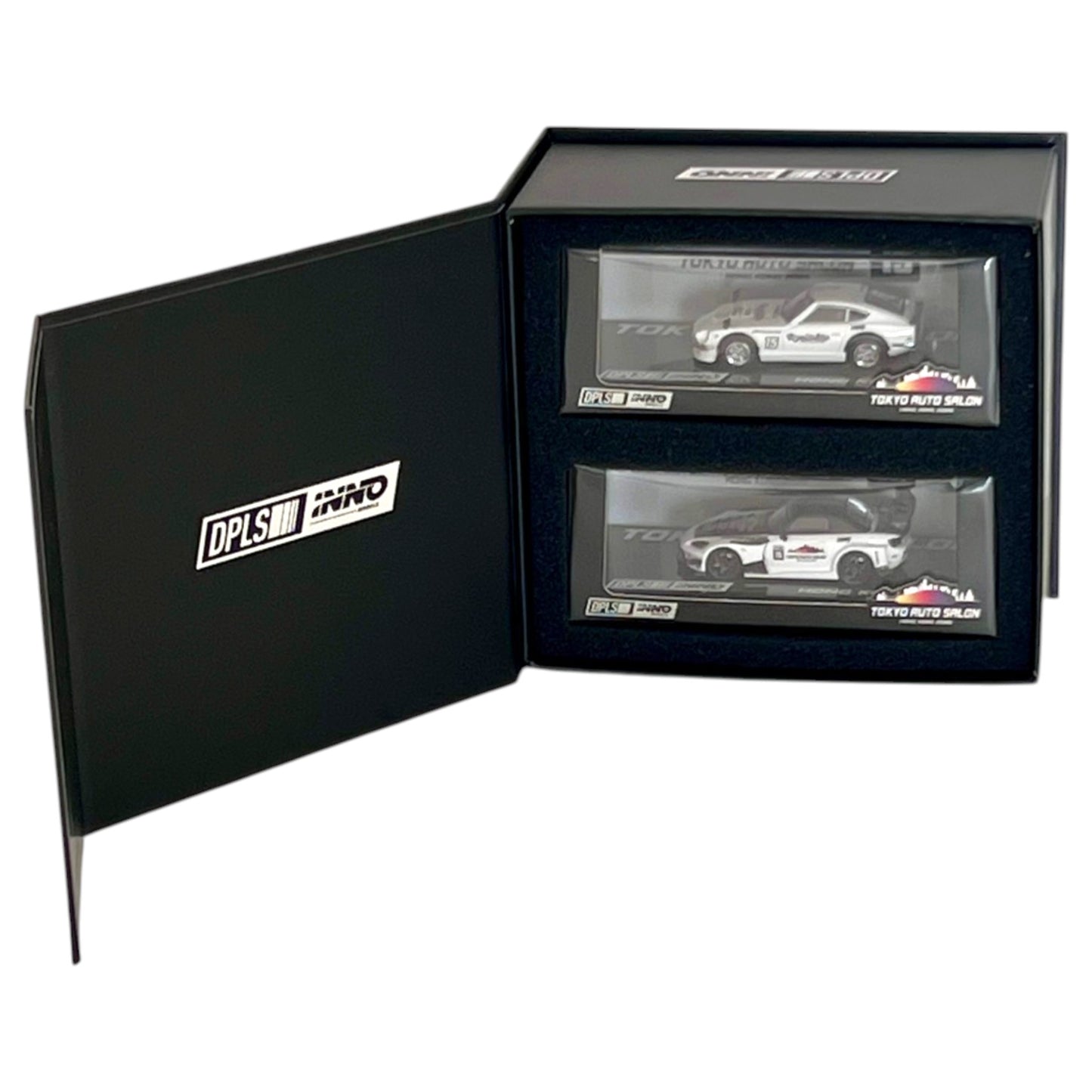 INNO64 x DPLS - Honda S2000 & Nissan Fairlady Boxset - Tokyo Auto Salon 2025 - IN64-DPLS-TASHK-BOXSET