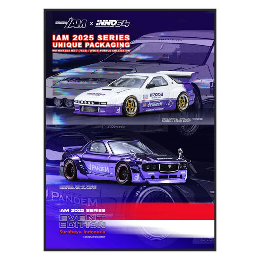 INNO64 - Pre-Order - IAM Surabaya 2025 Event Edition - Mazda RX-7 Rocket Bunny BoxSet