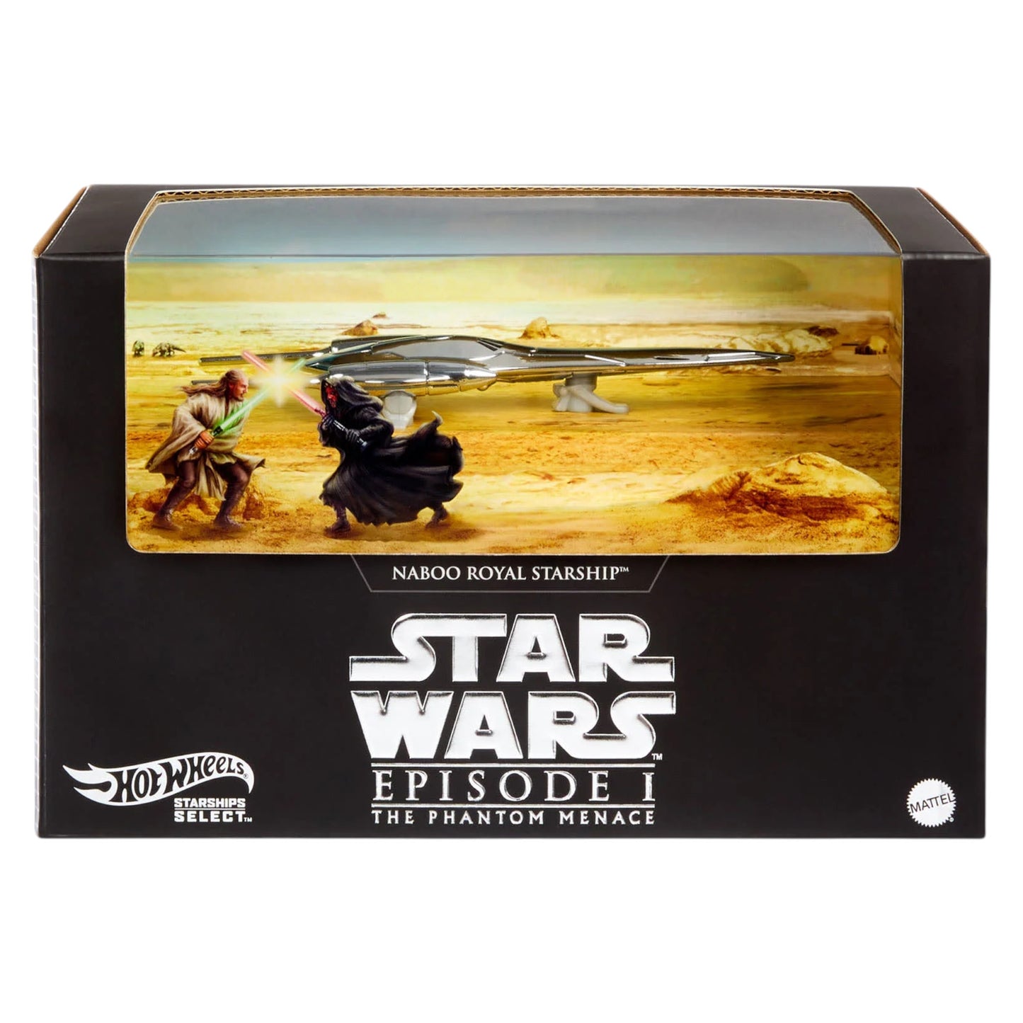 Hot Wheels Collector - Pre-Order - STAR WARS Starships Select Royal Naboo Starship - JBG50