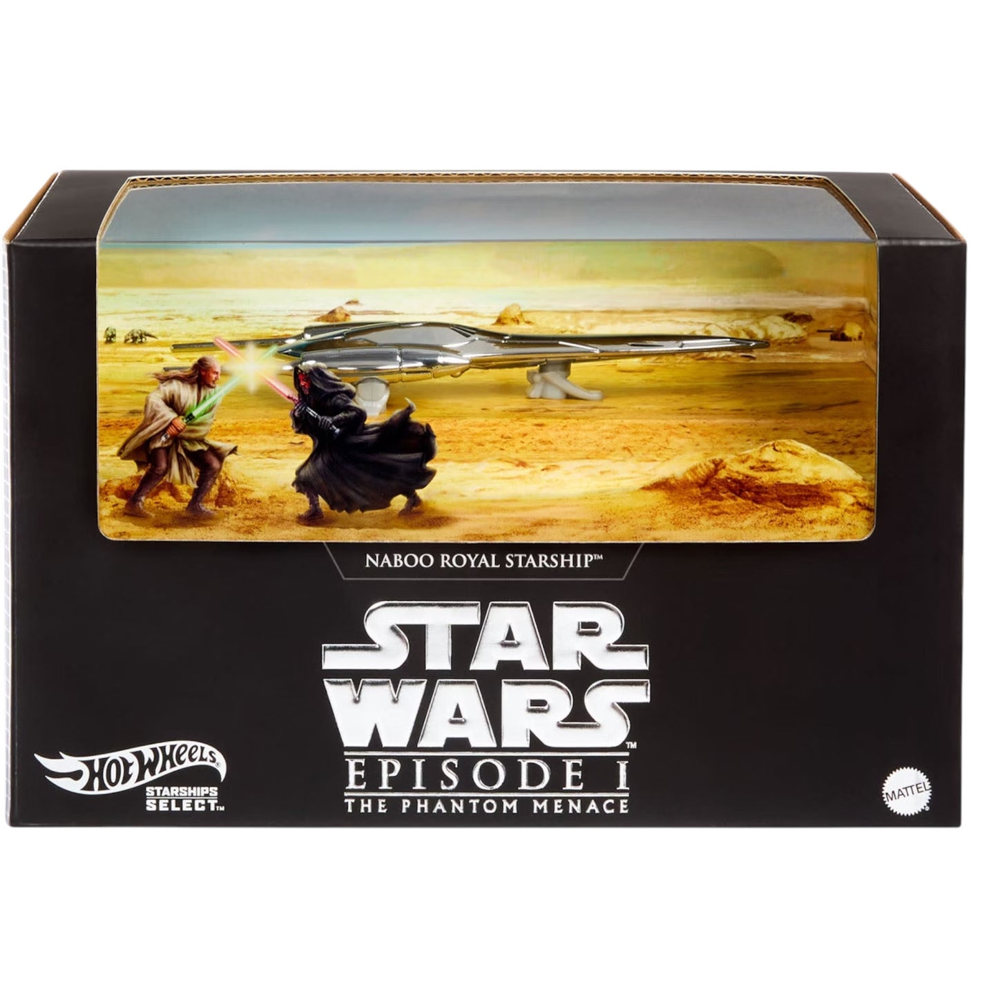 Hot Wheels Collector - Pre-Order - STAR WARS Starships Select Royal Naboo Starship - JBG50