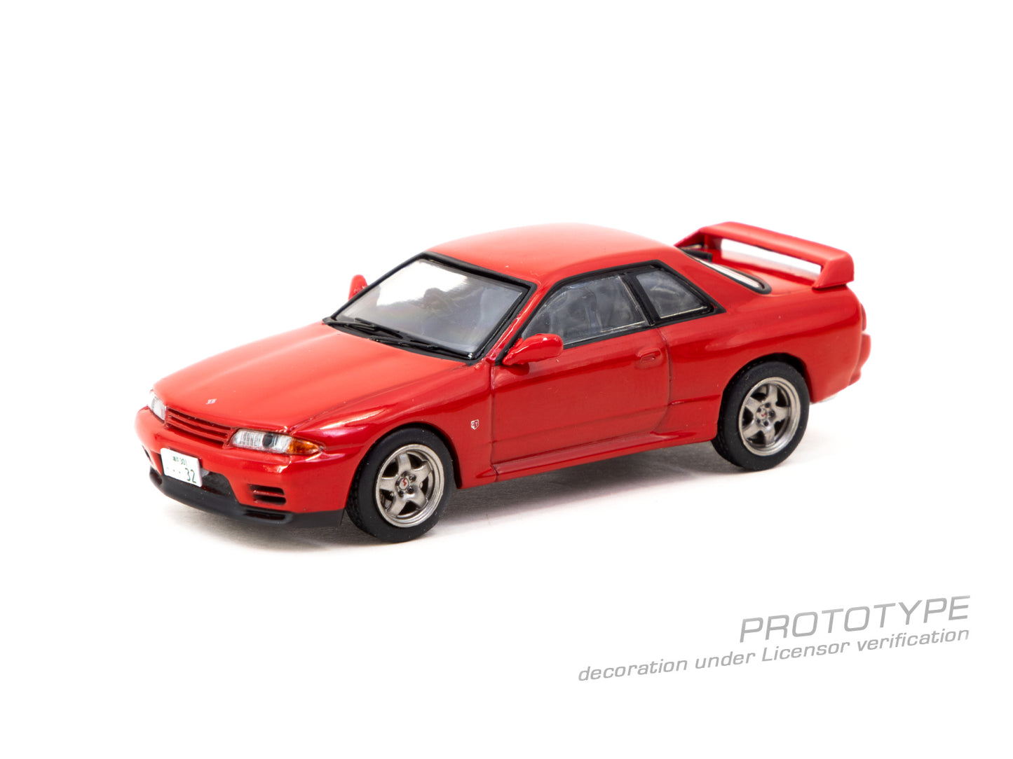 Tarmac Works - Pre-Order - Nissan Skyline GT-R (BNR32), red - JC64-008-RD