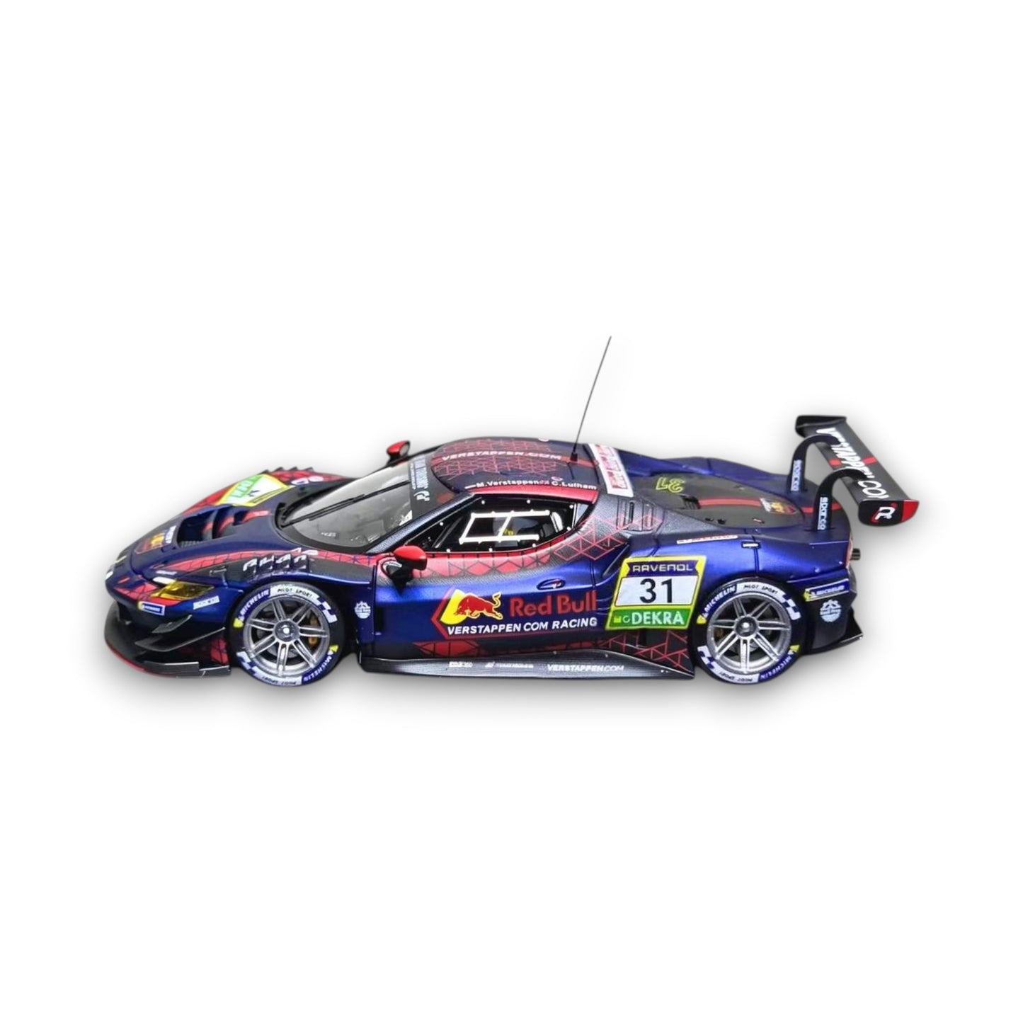 JC Models - Pre-Order - 296 GTB Red Bull #31 - JC64-296-RBMAX