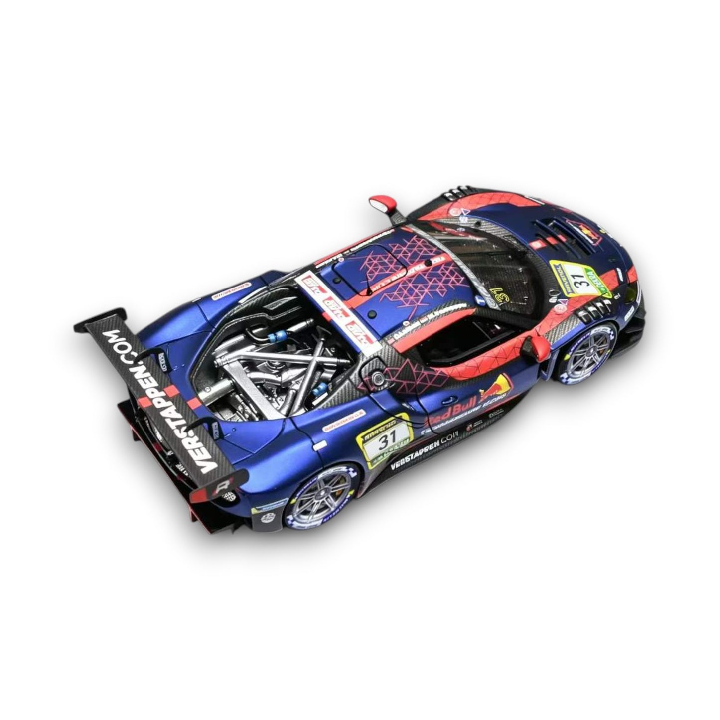 JC Models - Pre-Order - 296 GTB Red Bull #31 - JC64-296-RBMAX