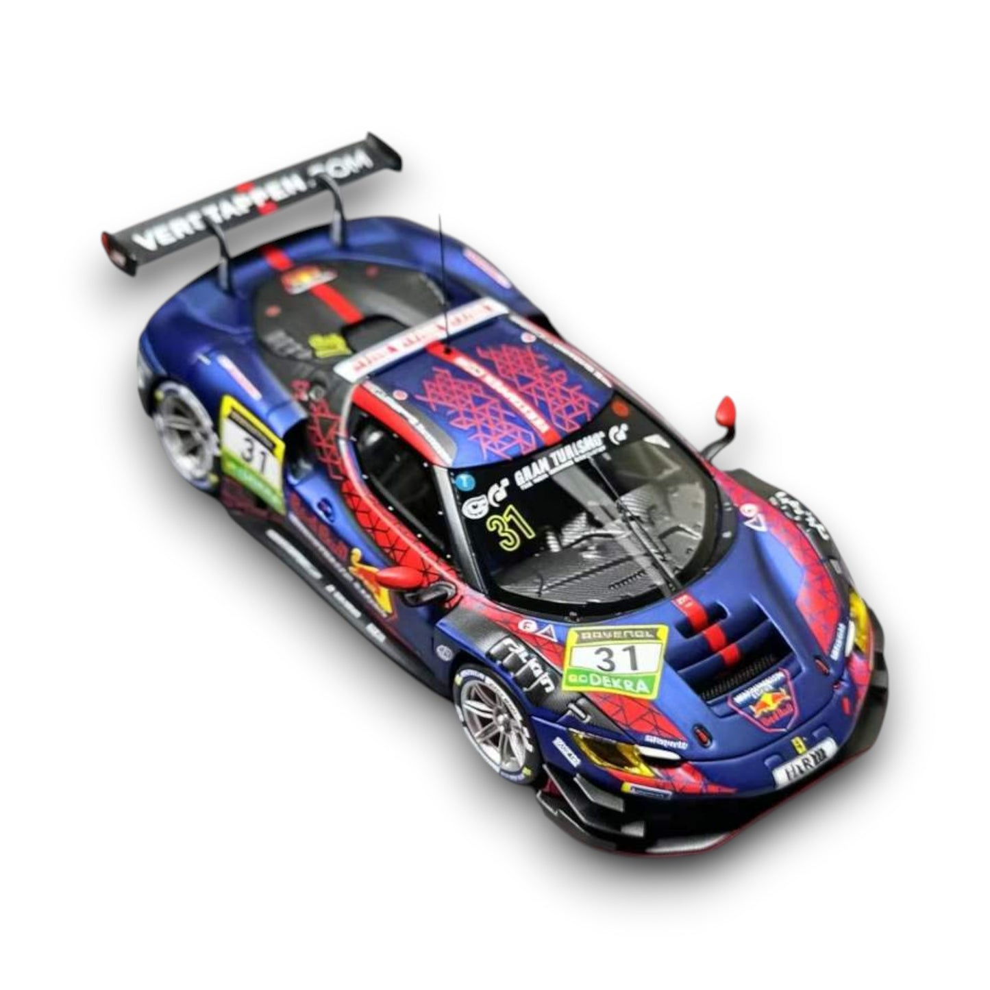 JC Models - Pre-Order - 296 GTB Red Bull #31 - JC64-296-RBMAX