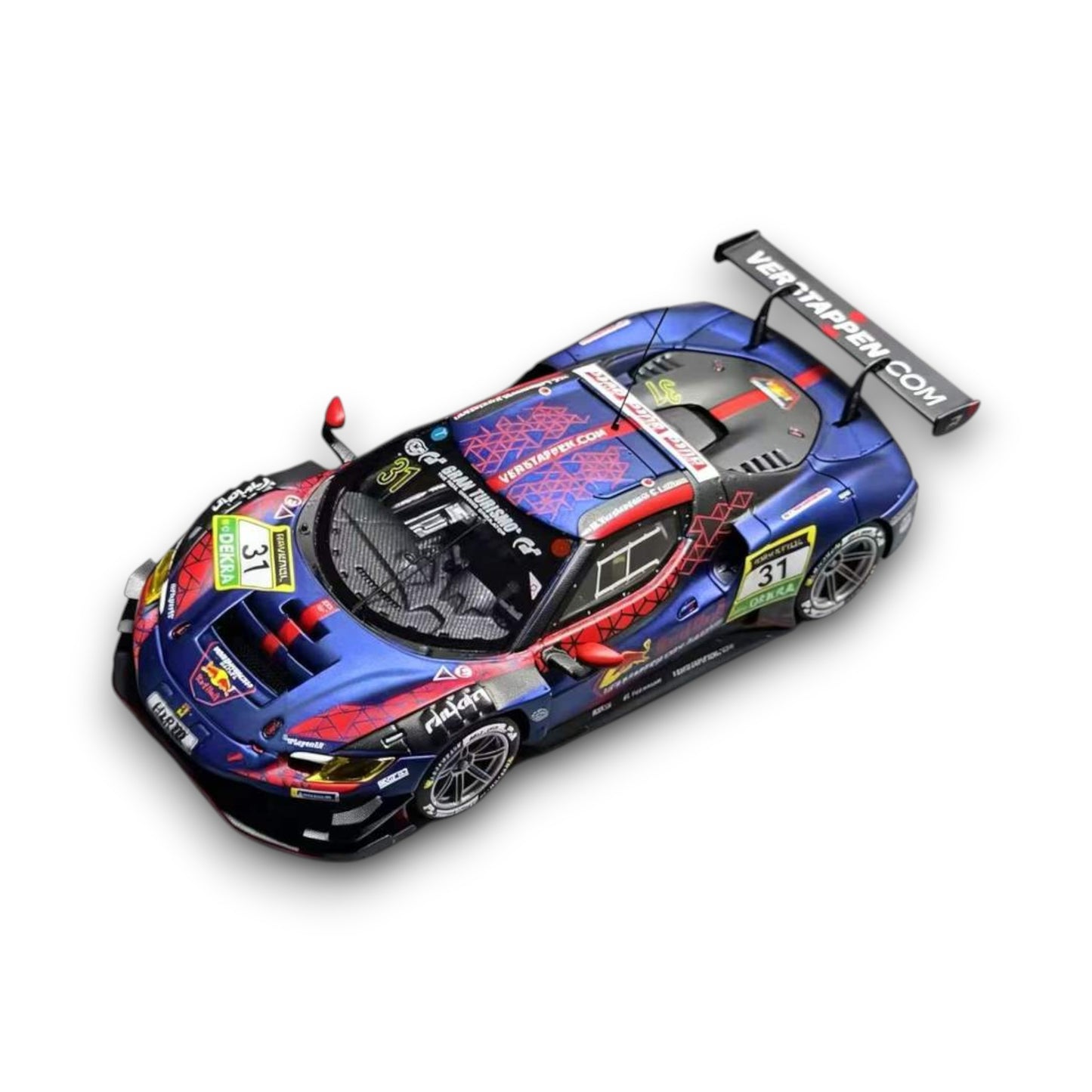 JC Models - Pre-Order - 296 GTB Red Bull #31 - JC64-296-RBMAX