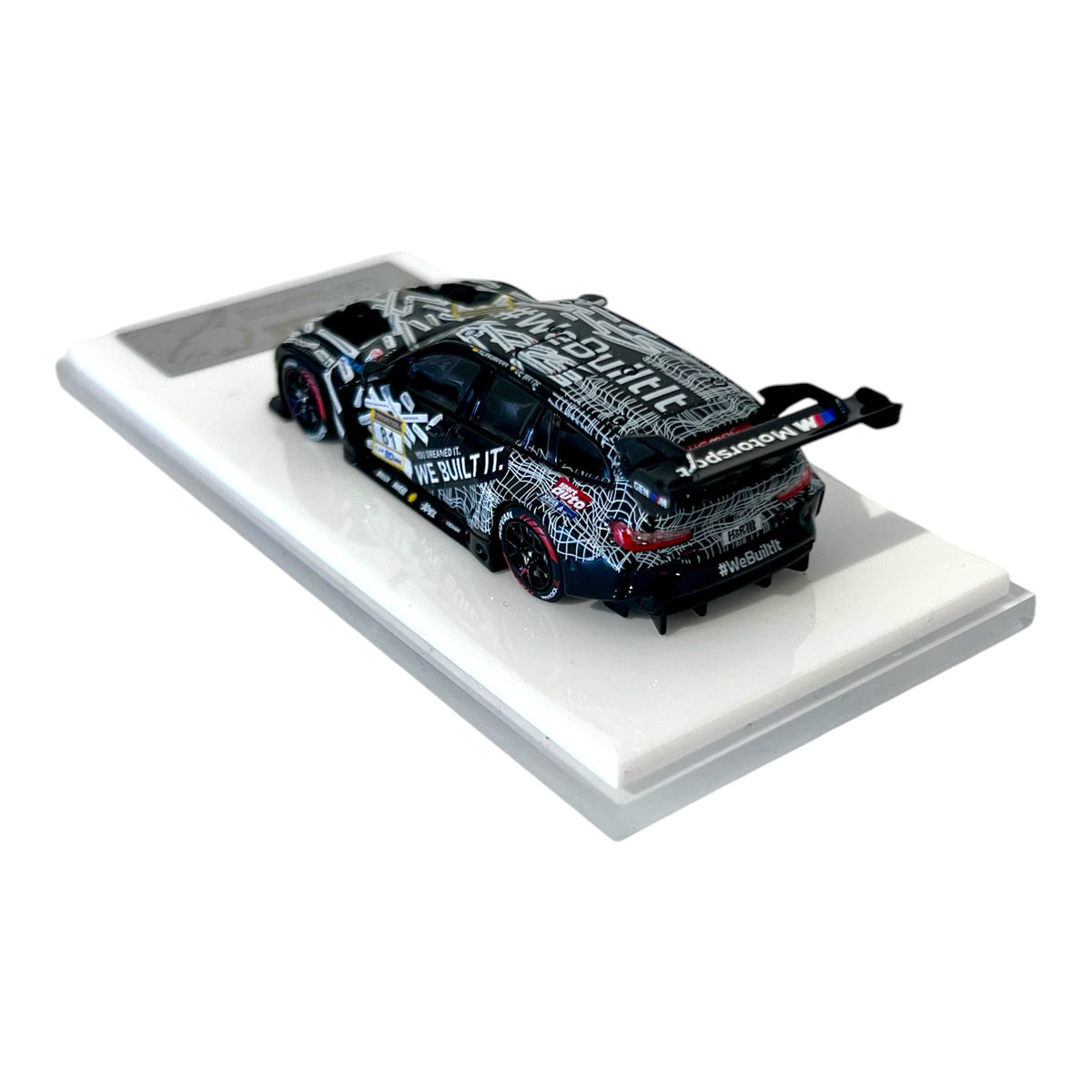 Jicar Models - BMW M3 G81 Touring GT3 - Black & White - JC64-M3T-BW