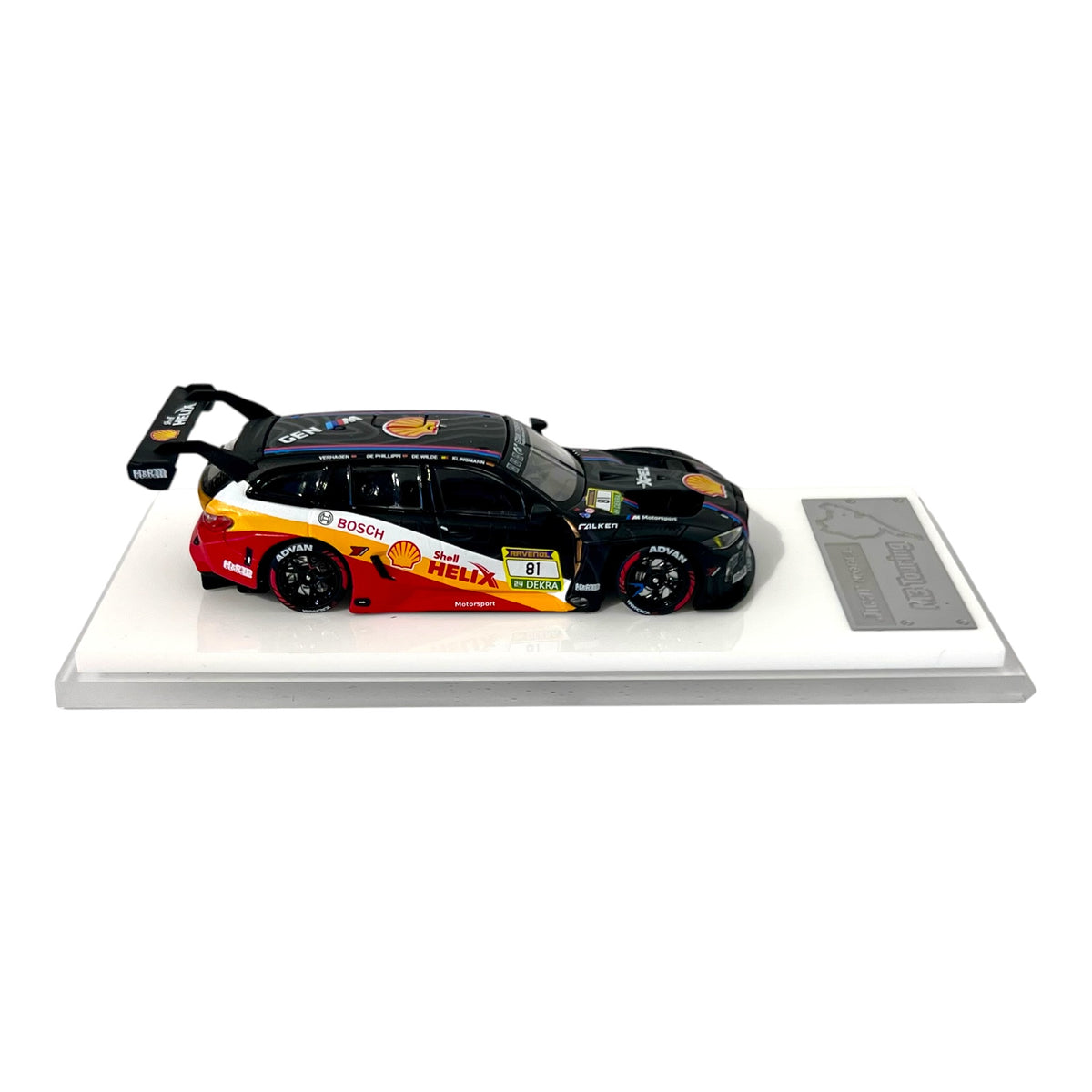 Jicar Models - BMW M3 G81 Touring GT3 - Shell Livery - JC64-M3T-SHL