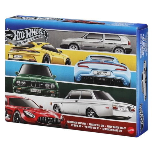 Hot Wheels 2025 - *Silver Series* Euro Style - 6-Pack - JLB25