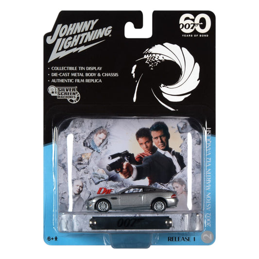 Johnny Lightning - Aston Martin V12 Vanquish - James Bond - Diorama - JLDR016