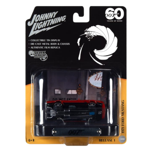 Johnny Lightning - 1971 Ford Mustang - James Bond - Diorama - JLDR016-Ford