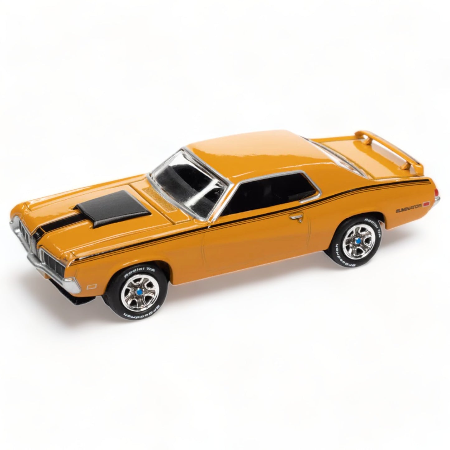 Johnny Lightning - Classic Gold  1970 Mercury Cougar Eliminator Competition Gold - 1:64