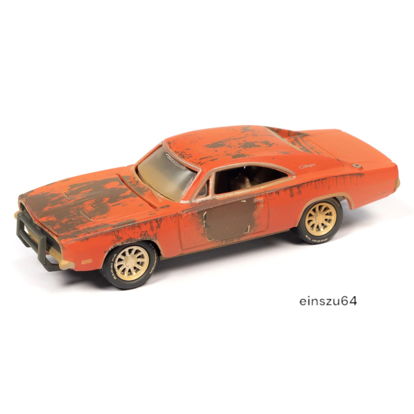 Johnny Lightning - 1969 Dodge Charger orange - JLSP192 - 1:64 - Barn Finds