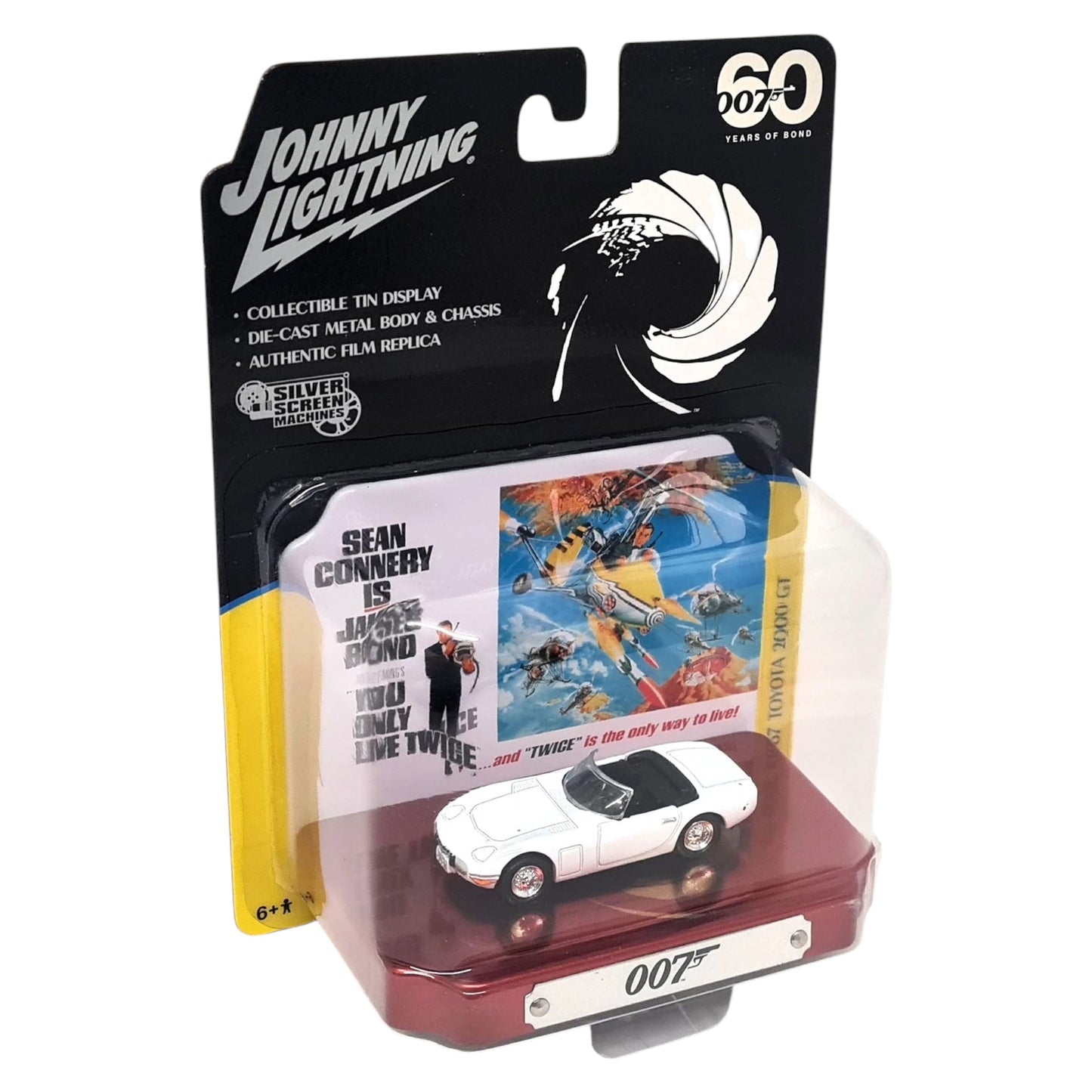 Johnny Lightning - Toyota 2000 GT - James Bond - You Only Live Twice - Diorama - JLSP305 - 1:64 (Kopie)