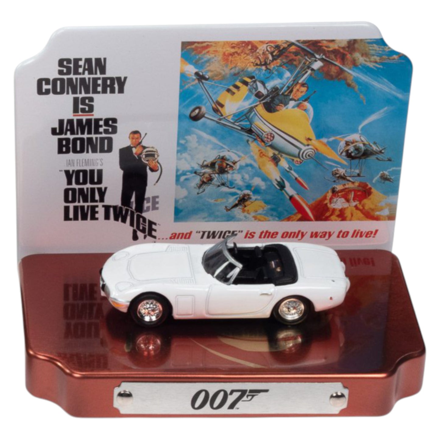 Johnny Lightning - Toyota 2000 GT - James Bond - You Only Live Twice - Diorama - JLSP305 - 1:64 (Kopie)