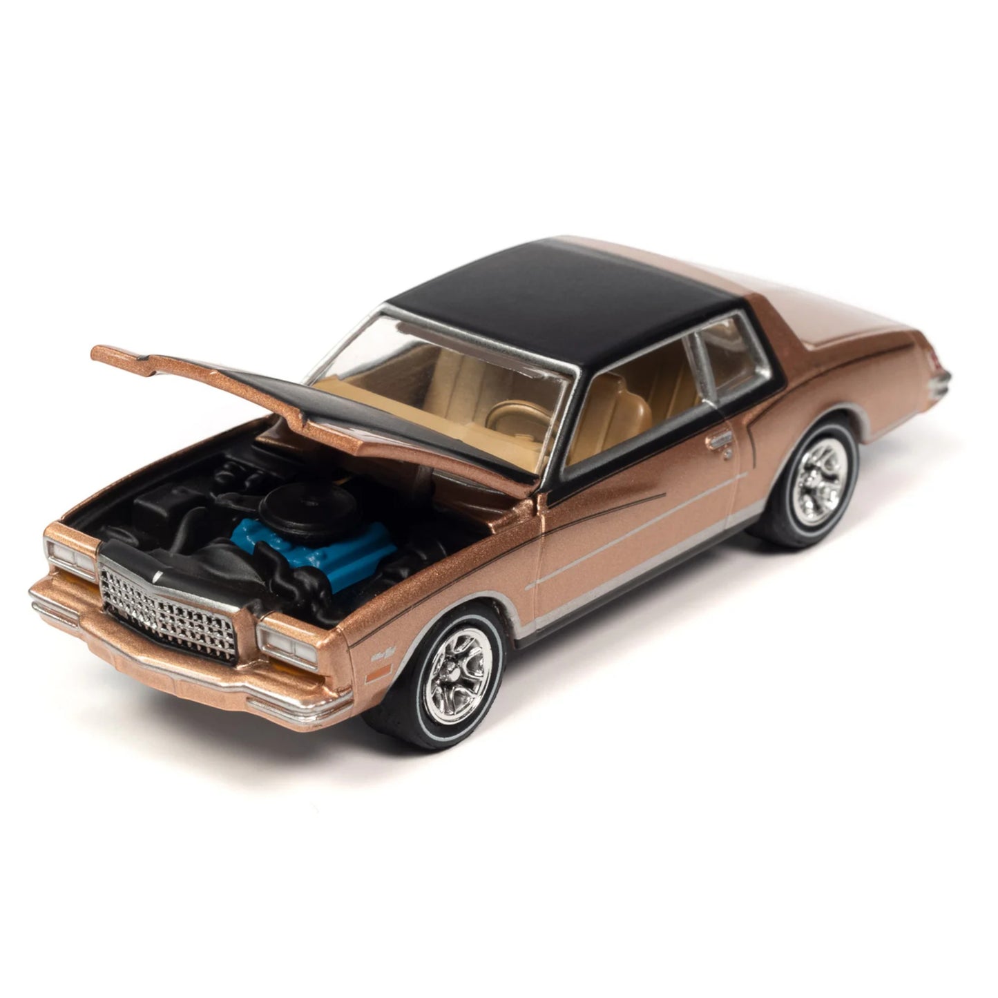 Johnny Lightning - 1980 Chevrolet Monte Carlo, Light Camel Poly - JLSP336B