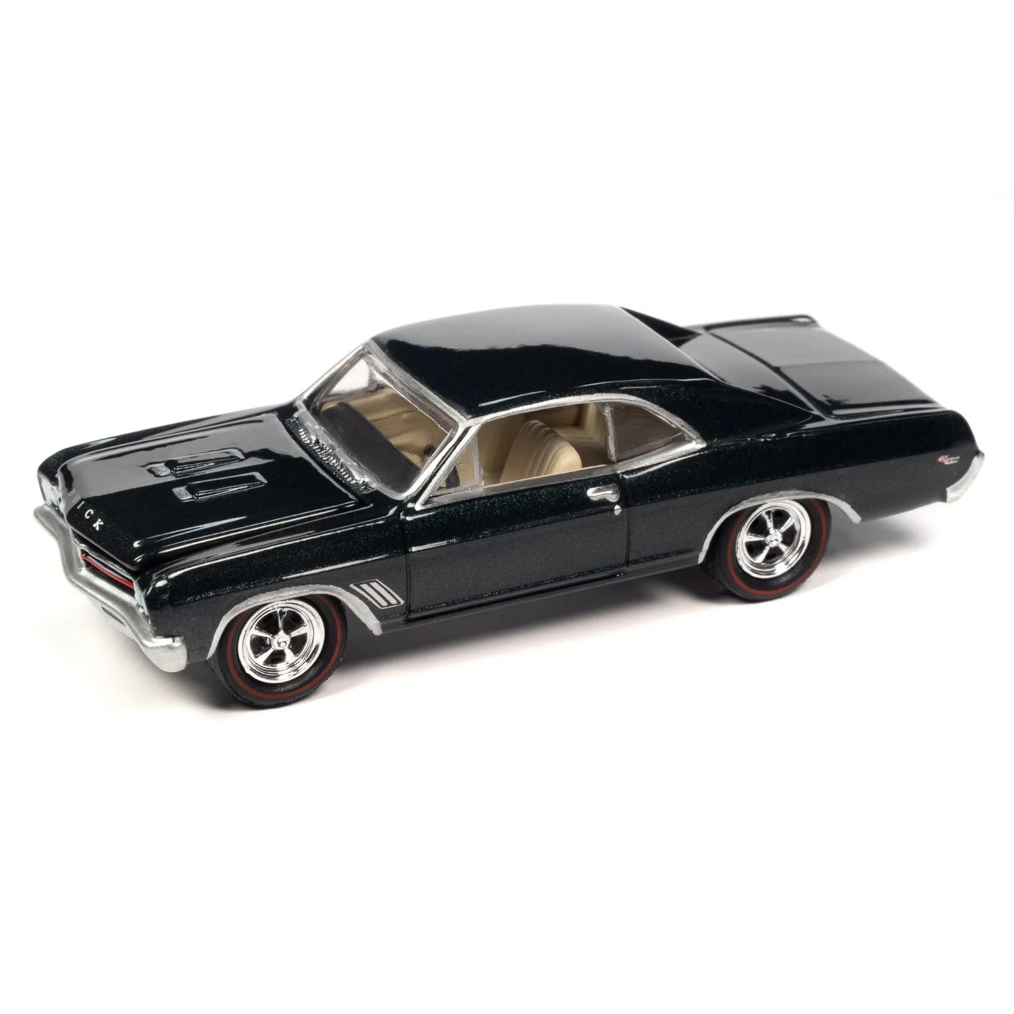 Johnny Lightning - 1967 Buick GS 400, verde green poly - JLSP337B - Muscle Cars