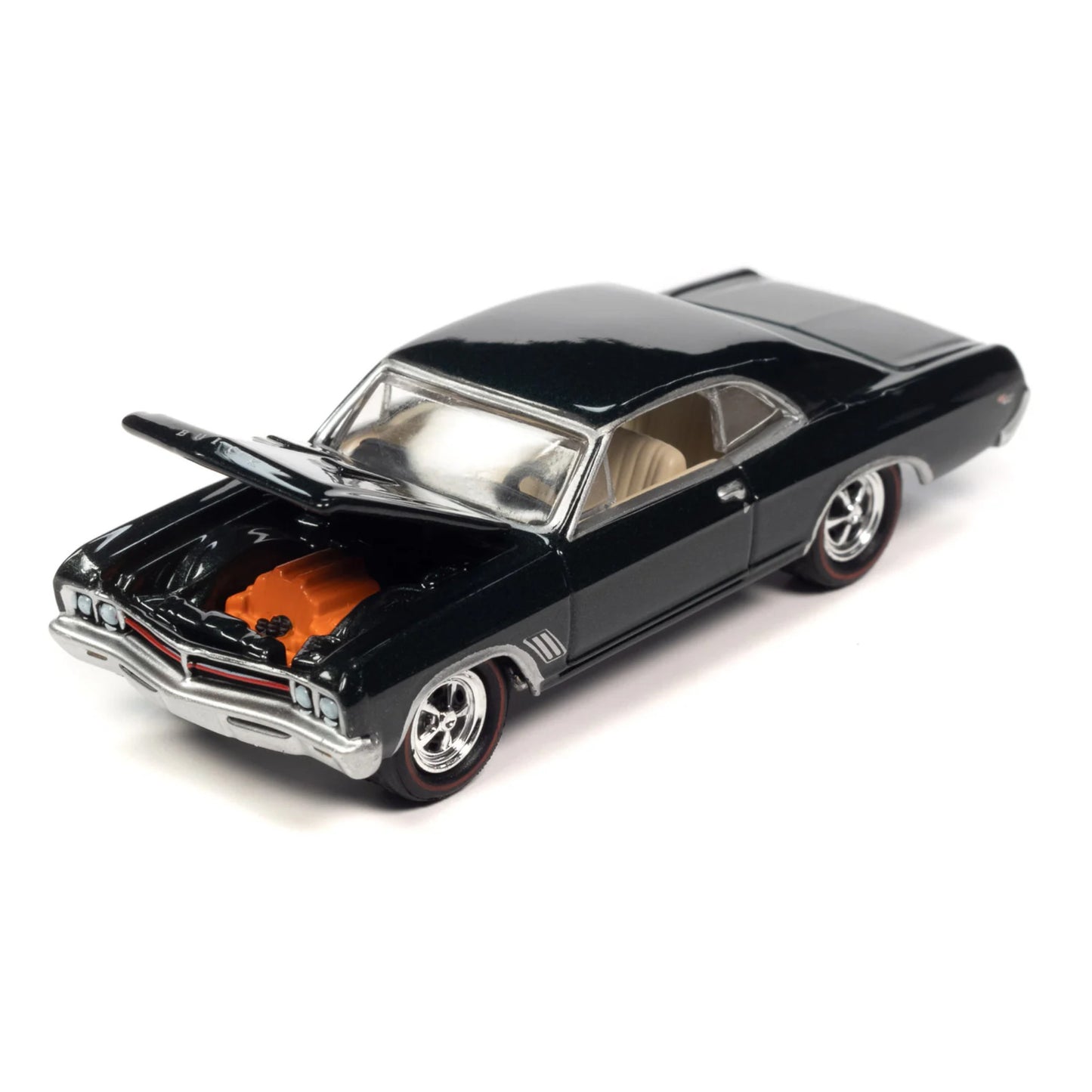 Johnny Lightning - 1967 Buick GS 400, verde green poly - JLSP337B - Muscle Cars
