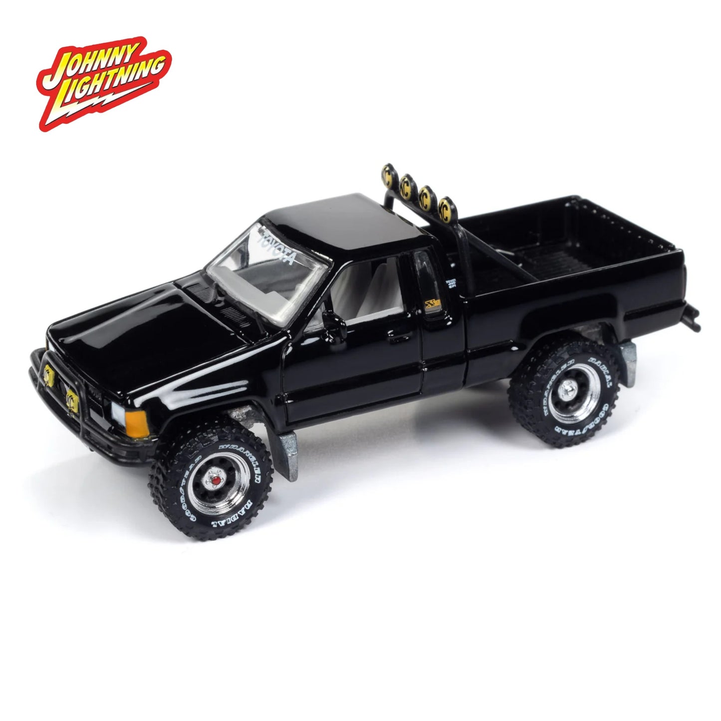 Johnny Lightning - 1985 Toyota SR5 Pickup *Mystery Matinee*, black - 1:64 - JLSP374