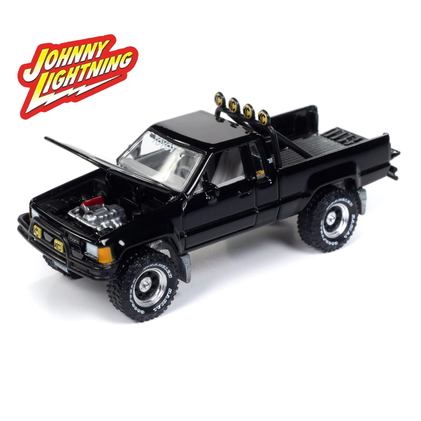 Johnny Lightning - 1985 Toyota SR5 Pickup *Mystery Matinee*, black - 1:64 - JLSP374