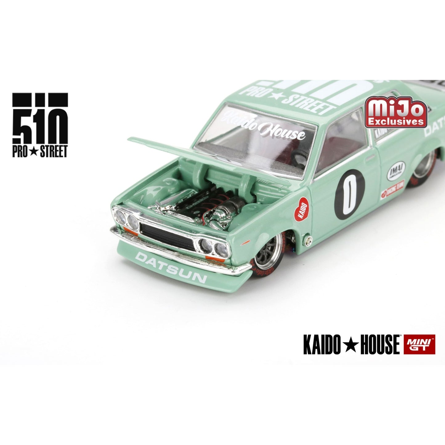 Mini GT Kaido House - Pre-Order - Datsun 510 Pro Street KDO510 - MiJo exclusive - KHMG008