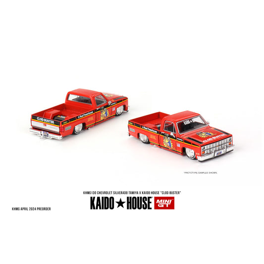 Mini GT Kaido House - Chevrolet Silverado TAMIYA x KAIDO HOUSE "Clod Buster" - KHMG130 - 1:64