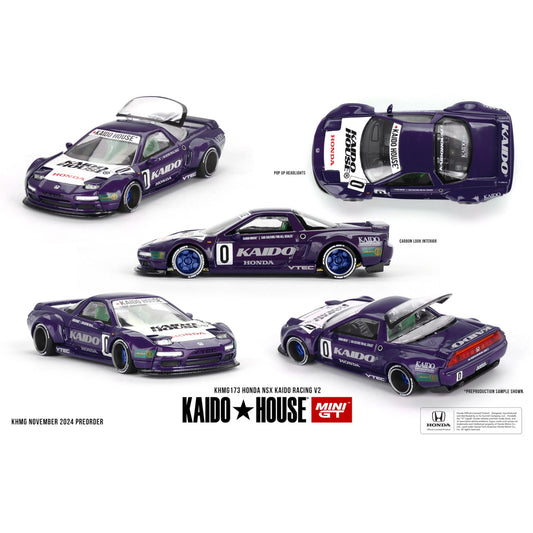 Mini GT Kaido House - Pre-Order - Honda NSX Kaido Racing V2 - KHMG173
