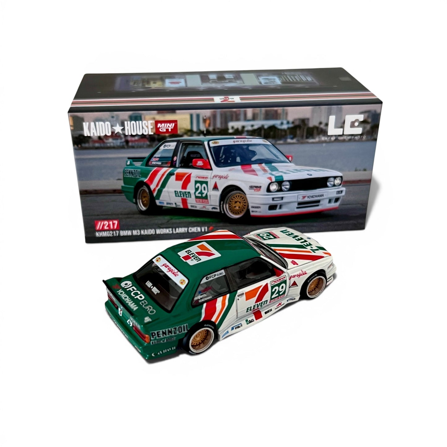 Mini GT Kaido House - BMW M3 KAIDO WORKS LARRY CHEN V1 - USA Exclusive - KHMG217