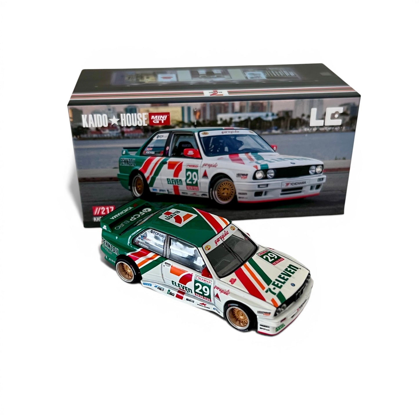 Mini GT Kaido House - BMW M3 KAIDO WORKS LARRY CHEN V1 - USA Exclusive - KHMG217