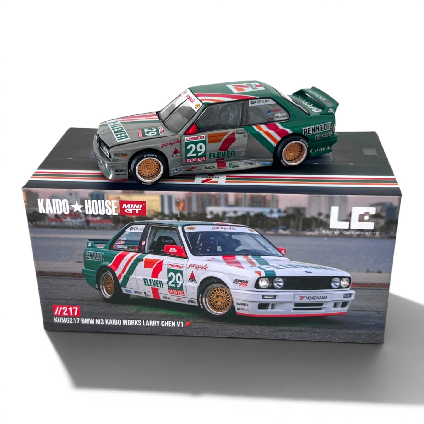 Mini GT Kaido House - BMW M3 KAIDO WORKS LARRY CHEN V1 - Chase Car - KHMG217