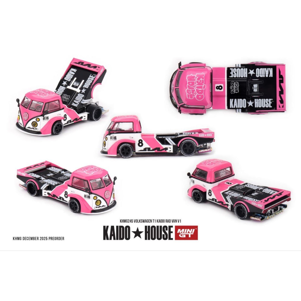 Mini GT Kaido House - Pre-Order - Volkswagen T1 KAIDO RADVANV1 - KHMG245