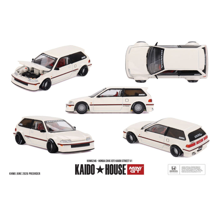 Mini GT Kaido House - Pre-Order - Honda Civic (EF) Kaido Street V1 - KHMG246