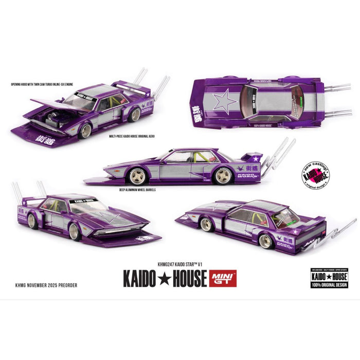 Mini GT Kaido House - Pre-Order - Kaido Star V1 - KHMG247