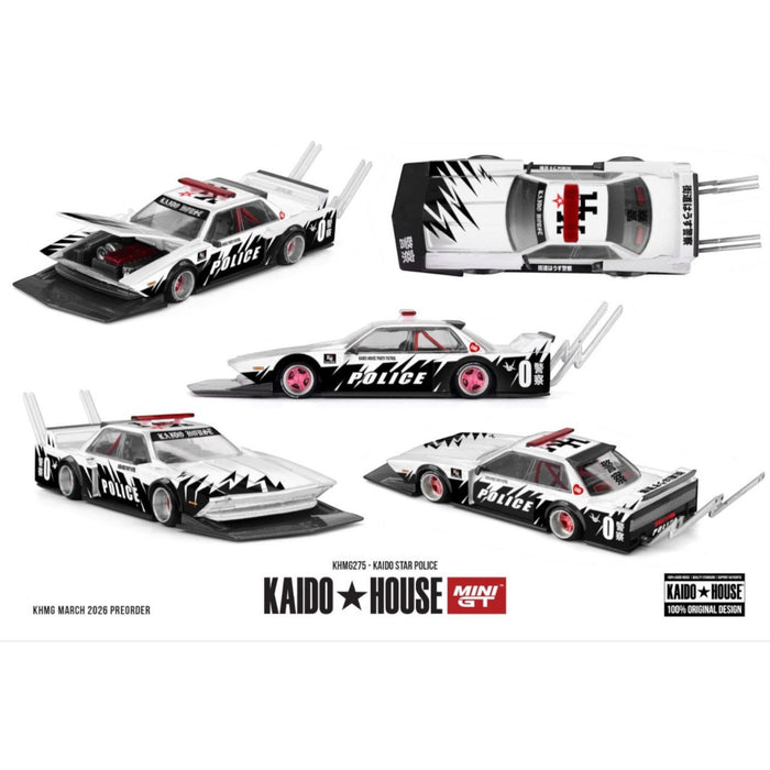 Mini GT Kaido House - Pre-Order - KAIDO STAR POLICE - KHMG275
