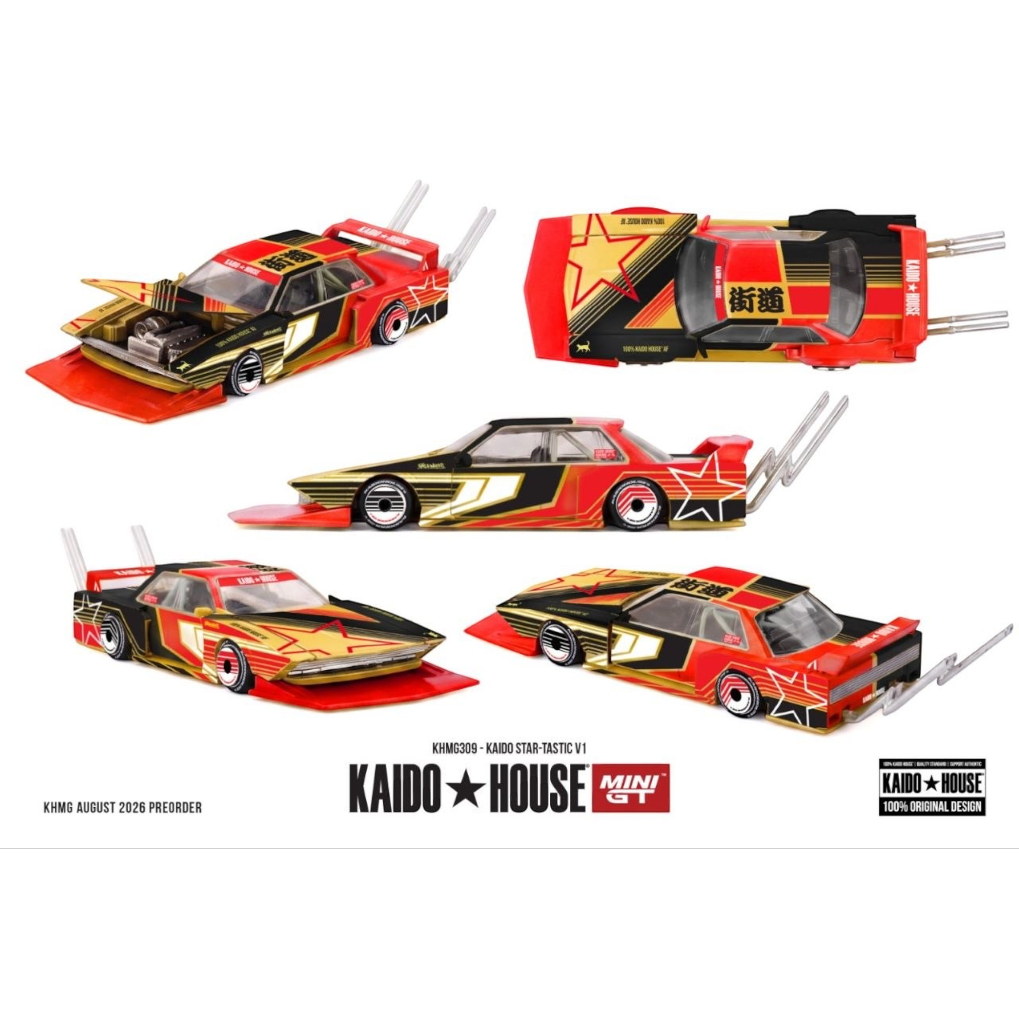 Mini GT Kaido House - Pre-Order - KAIDO STAR-TASTIC V1 - KHMG309