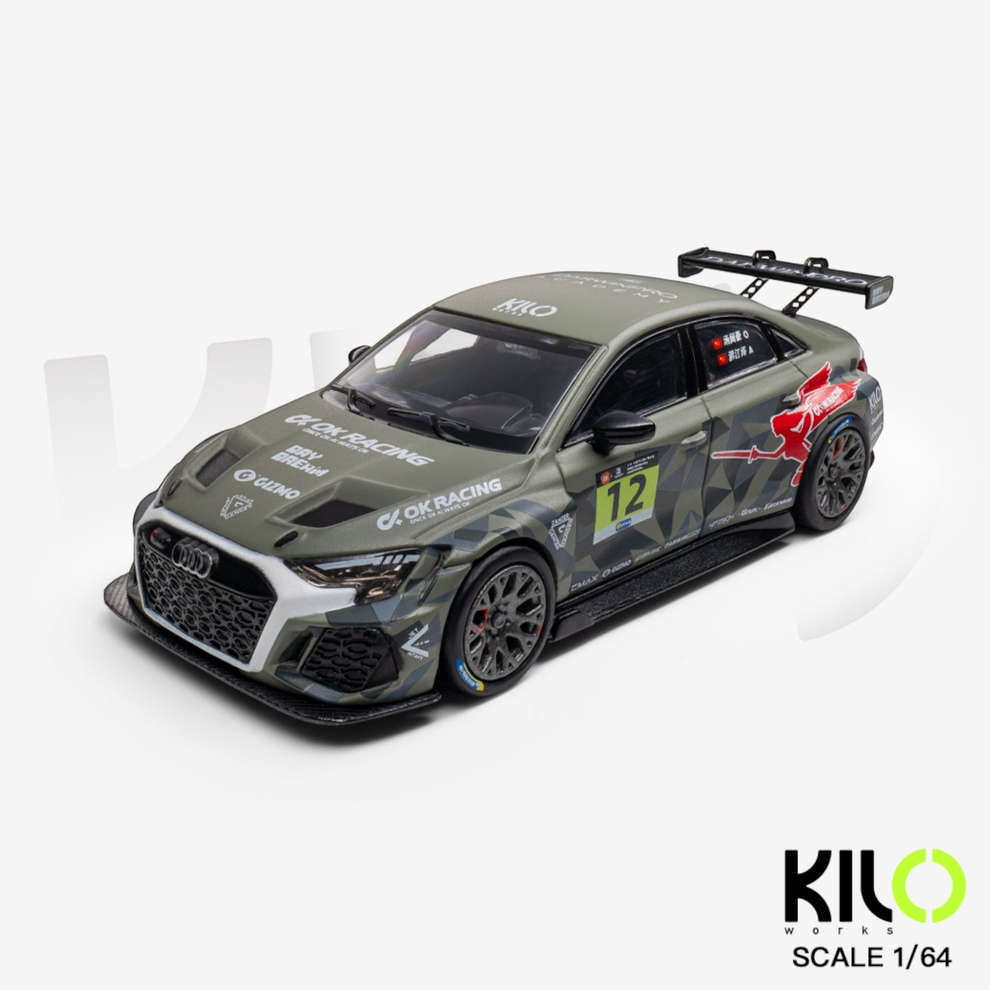 Kiloworks -  Pre-Order - DarwinPRO AUDI RS3 LMS TCR - KLW0024-18