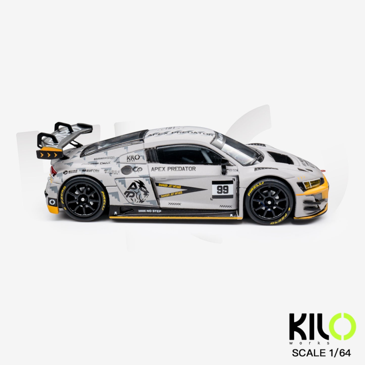 Kiloworks -  Pre-Order -Audi R8 LMS GT3 EVO II - Apex Predator - KLW0036-25